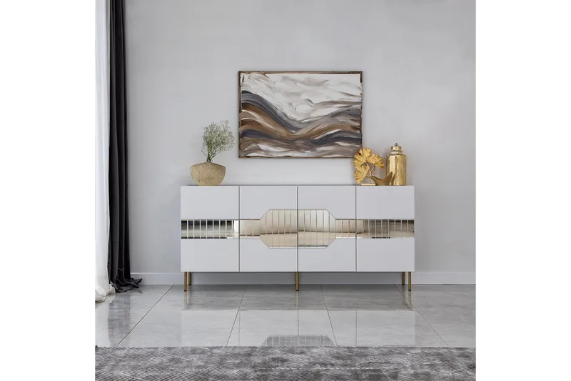 Lissione Konsollbord 180 cm, Hvit