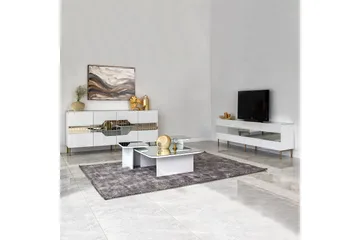 Lissione Konsollbord 180 cm - Hvit - Oppbevaring - Oppbevaringsmøbler - Sideboard & skjenk