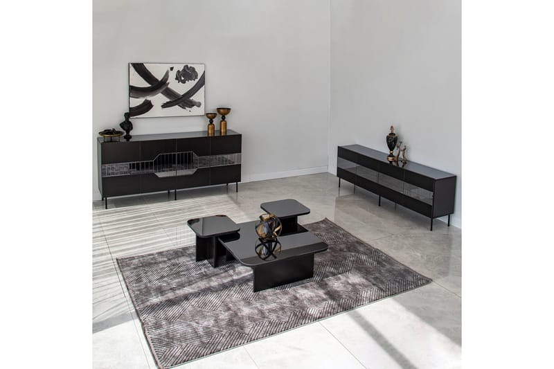 Lissione Konsollbord 180 cm - Svart - Oppbevaring - Oppbevaringsmøbler - Sideboard & skjenk