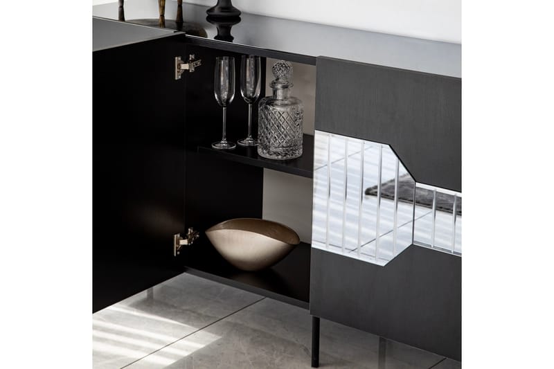 Lissione Konsollbord 180 cm - Svart - Oppbevaring - Oppbevaringsmøbler - Sideboard & skjenk