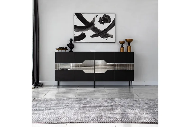 Lissione Konsollbord 180 cm - Svart - Oppbevaring - Oppbevaringsmøbler - Sideboard & skjenk