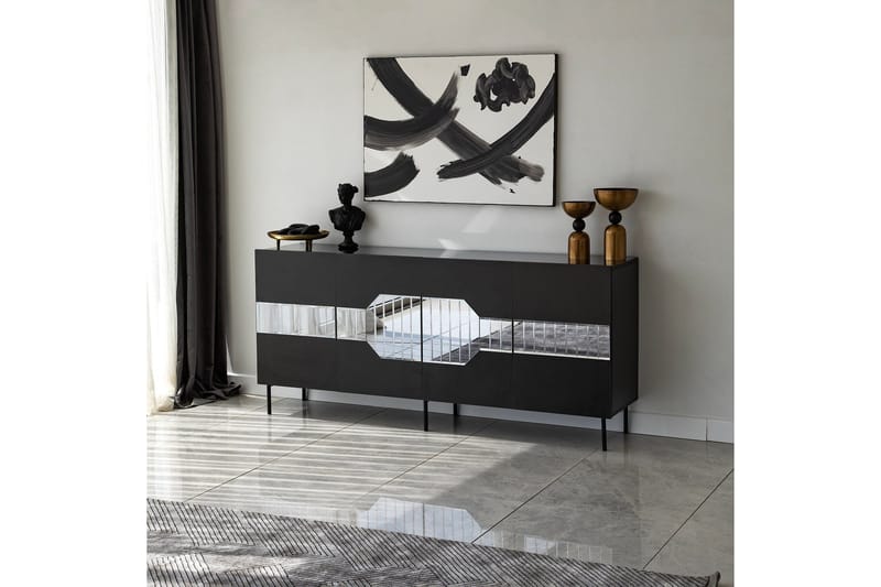 Lissione Konsollbord 180 cm - Svart - Oppbevaring - Oppbevaringsmøbler - Sideboard & skjenk