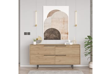 Liyakat Konsollbord 160 cm - Valnøtt - Møbler - Bord - Avlastningsbord & sidobord - Konsollbord & gangbord