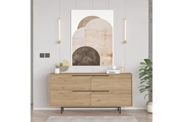 Liyakat Konsollbord 160 cm - Valnøtt - Oppbevaring - Oppbevaringsmøbler - Kommode