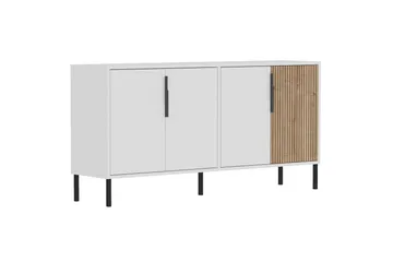 Lorien Konsollbord 150 cm - Hvit/Eik - Møbler - Bord - Avlastningsbord & sidobord - Konsollbord & gangbord