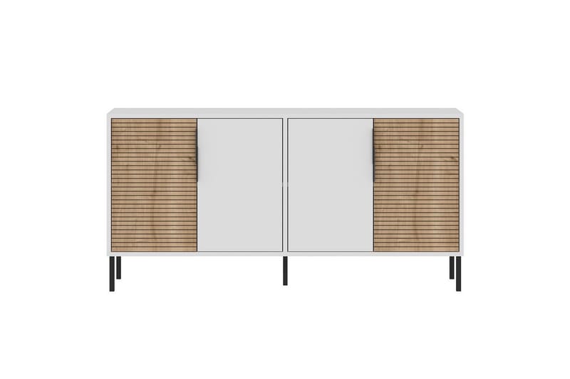 Lorien Konsollbord 150 cm - Hvit/Eik - Møbler - Bord - Avlastningsbord & sidobord - Konsollbord & gangbord