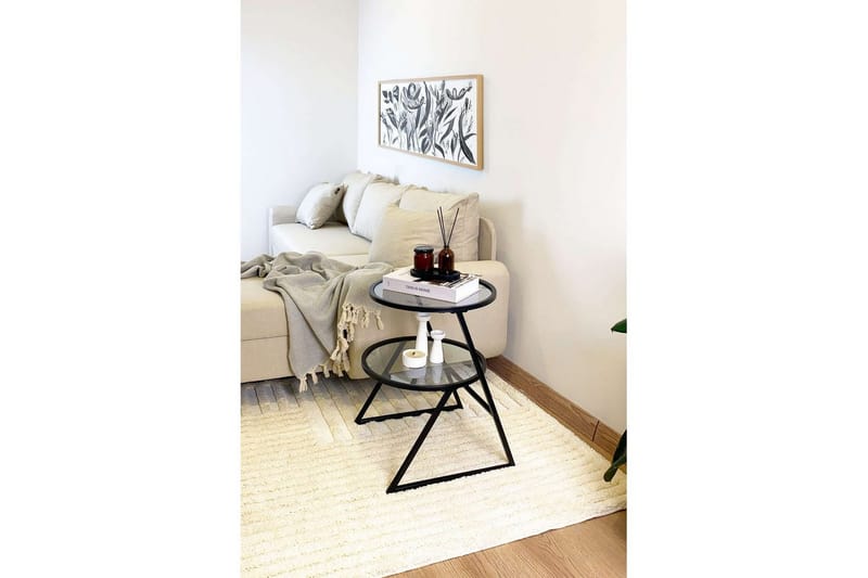 Lorigulla Sidebord 42x35 cm, Svart