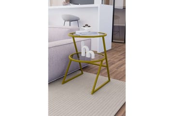 Lorigulla Sidebord 42x42 cm - Gull - Møbler - Bord - Avlastningsbord & sidobord - Lampebord & sidebord