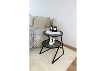 Lorigulla Sidebord 42x42 cm - Svart/Grå - Møbler - Bord - Avlastningsbord & sidobord - Lampebord & sidebord