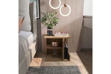 Lorik Nattbord 45 cm - Eik - Møbler - Bord - Avlastningsbord & sidobord - Sengebord & nattbord