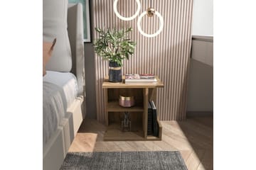 Lorik Nattbord 45 cm - Eik - Møbler - Bord - Avlastningsbord & sidobord - Sengebord & nattbord