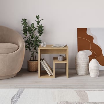 Lumira Sidebord 40 cm - Sapphire Oak - Møbler - Bord - Avlastningsbord & sidobord - Brettbord og småbord