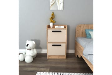 Luses Nattbord 45 cm - Natur/Beige - Møbler - Bord - Avlastningsbord & sidobord - Sengebord & nattbord