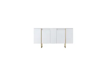 Luxe Konsollbord 160 cm - Vit/Guld - Oppbevaring - Oppbevaringsmøbler - Sideboard & skjenk
