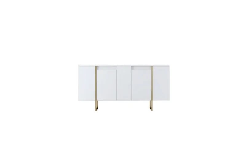 Luxe Konsollbord 160 cm - Vit/Guld - Oppbevaring - Oppbevaringsmøbler - Sideboard & skjenk