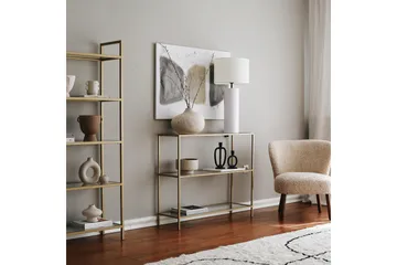 Lychester Avlastningsbord 100 cm - Gull - Møbler - Bord - Avlastningsbord & sidobord - Konsollbord & gangbord