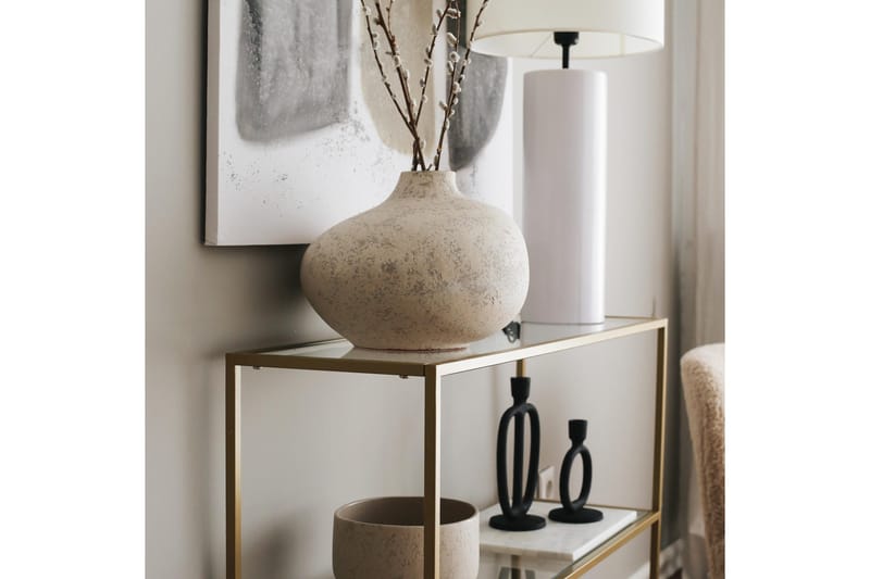 Lychester Avlastningsbord 100 cm - Gull - Møbler - Bord - Avlastningsbord & sidobord - Konsollbord & gangbord