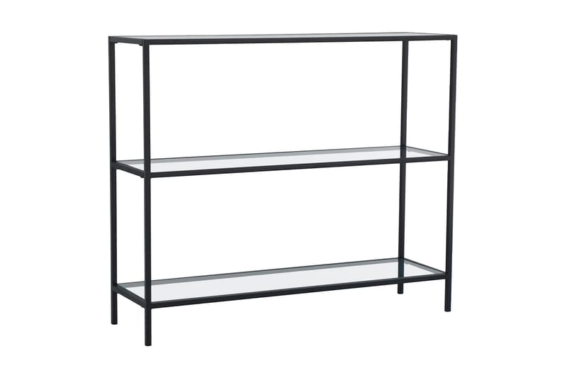 Lychester Avlastningsbord 100 cm, Svart