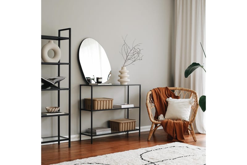 Lychester Avlastningsbord 100 cm - Svart - Møbler - Bord - Avlastningsbord & sidobord - Konsollbord & gangbord