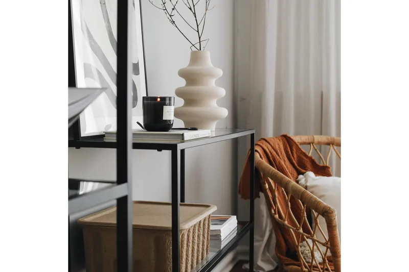 Lychester Avlastningsbord 100 cm - Svart - Møbler - Bord - Avlastningsbord & sidobord - Konsollbord & gangbord