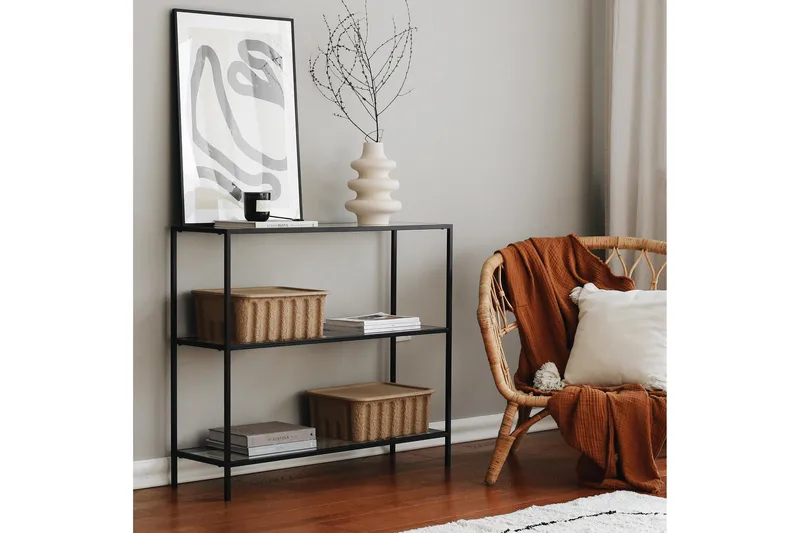 Lychester Avlastningsbord 100 cm - Svart - Møbler - Bord - Avlastningsbord & sidobord - Konsollbord & gangbord