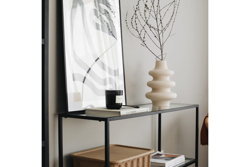 Lychester Avlastningsbord 100 cm - Svart - Møbler - Bord - Avlastningsbord & sidobord - Konsollbord & gangbord