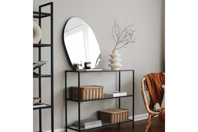 Lychester Avlastningsbord 100 cm - Svart - Møbler - Bord - Avlastningsbord & sidobord - Konsollbord & gangbord