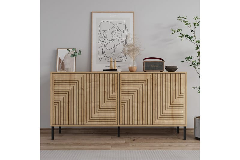 Lyric Konsollbord 150 cm - Eik - Møbler - Bord - Avlastningsbord & sidobord - Konsollbord & gangbord