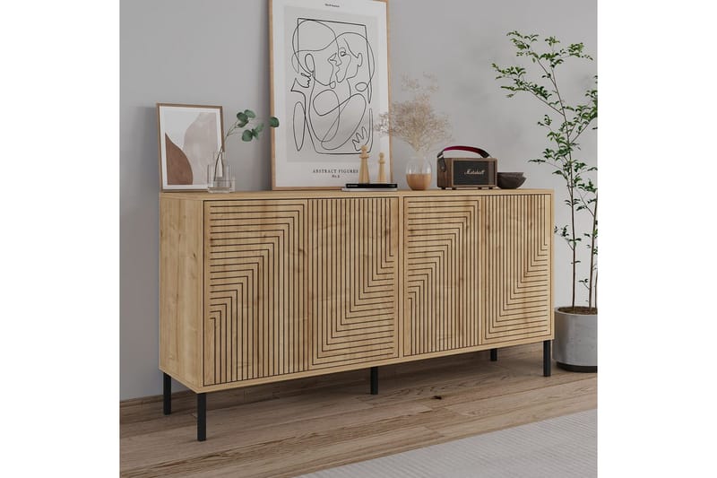 Lyric Konsollbord 150 cm - Eik - Møbler - Bord - Avlastningsbord & sidobord - Konsollbord & gangbord