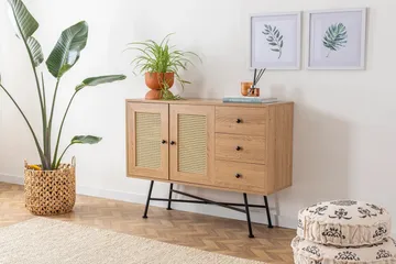 Makwana Konsollbord 120 cm - Naturell - Oppbevaring - Oppbevaringsmøbler - Sideboard & skjenk