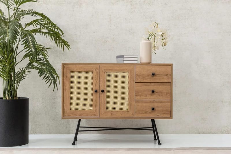 Makwana Konsollbord 120 cm - Naturell - Oppbevaring - Oppbevaringsmøbler - Sideboard & skjenk