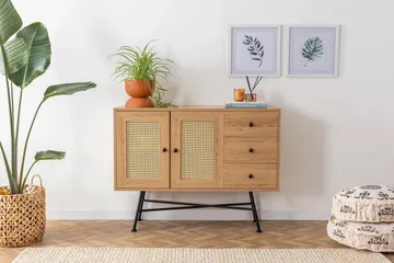 Makwana Konsollbord 120 cm - Naturell - Oppbevaring - Oppbevaringsmøbler - Sideboard & skjenk