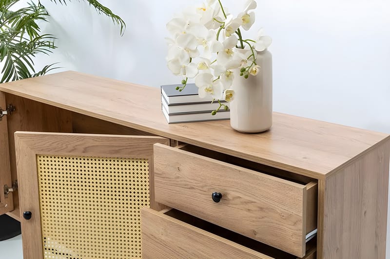 Makwana Konsollbord 160 cm - Naturell - Oppbevaring - Oppbevaringsmøbler - Sideboard & skjenk