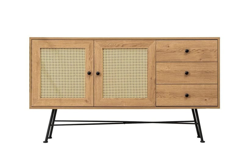 Makwana Konsollbord 160 cm - Naturell - Oppbevaring - Oppbevaringsmøbler - Sideboard & skjenk