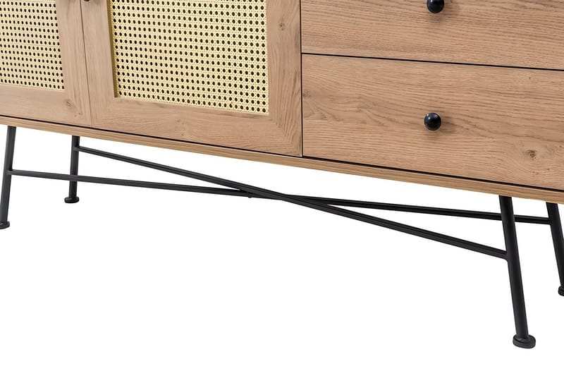 Makwana Konsollbord 160 cm - Naturell - Oppbevaring - Oppbevaringsmøbler - Sideboard & skjenk