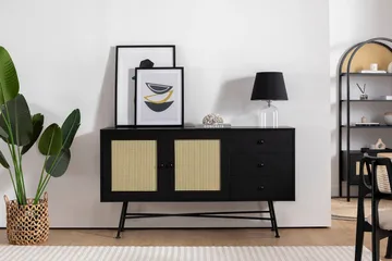 Makwana Konsollbord 160 cm - Svart - Oppbevaring - Oppbevaringsmøbler - Sideboard & skjenk