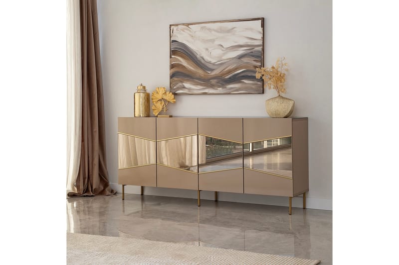Mami Konsollbord 180 cm - Bronse - Oppbevaring - Oppbevaringsmøbler - Sideboard & skjenk