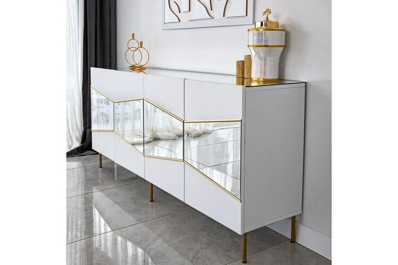 Mami Konsollbord 180 cm - Hvit - Oppbevaring - Oppbevaringsmøbler - Sideboard & skjenk