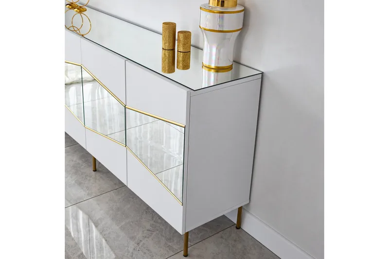 Mami Konsollbord 180 cm - Hvit - Oppbevaring - Oppbevaringsmøbler - Sideboard & skjenk