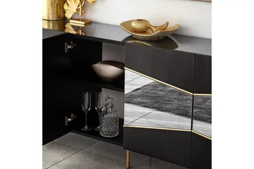 Mami Konsollbord 180 cm - Svart - Oppbevaring - Oppbevaringsmøbler - Sideboard & skjenk