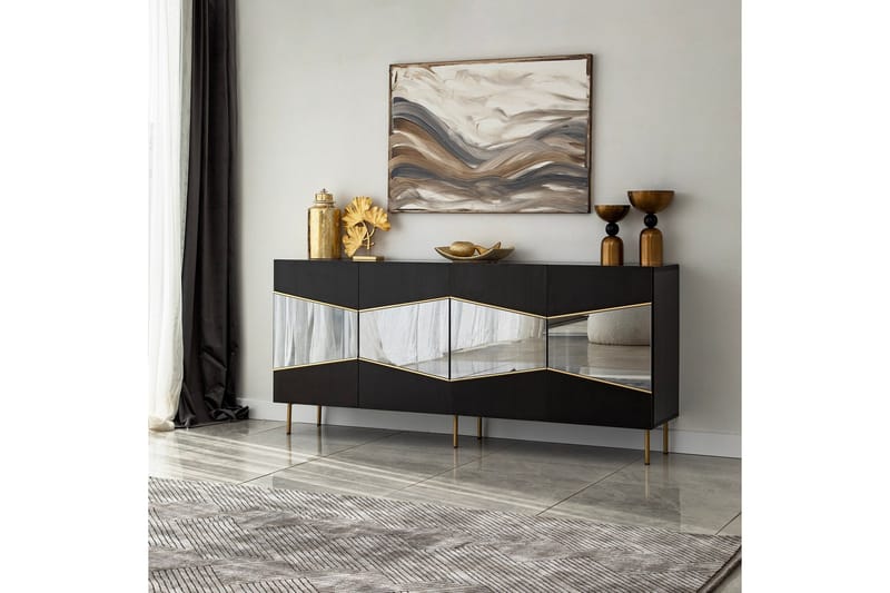 Mami Konsollbord 180 cm - Svart - Oppbevaring - Oppbevaringsmøbler - Sideboard & skjenk