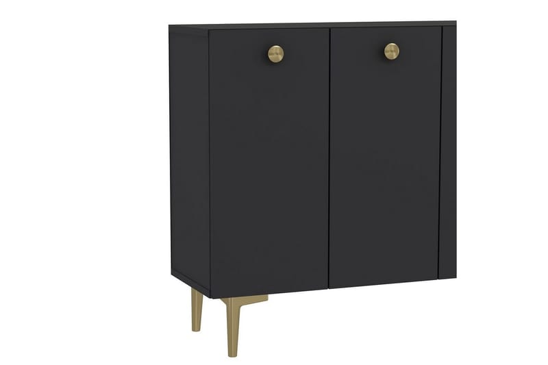 Mangvar Konsollbord 120 cm - Antrasitt/Gull - Møbler - Bord - Avlastningsbord & sidobord - Konsollbord & gangbord