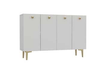 Mangvar Konsollbord 120 cm - Hvit/Gull - Møbler - Bord - Avlastningsbord & sidobord - Konsollbord & gangbord