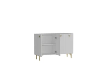 Mangvar Konsollbord 120 cm - Hvit/Gull - Møbler - Bord - Avlastningsbord & sidobord - Konsollbord & gangbord