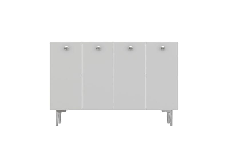 Mangvar Konsollbord 120 cm - Hvit/Sølv - Møbler - Bord - Avlastningsbord & sidobord - Konsollbord & gangbord