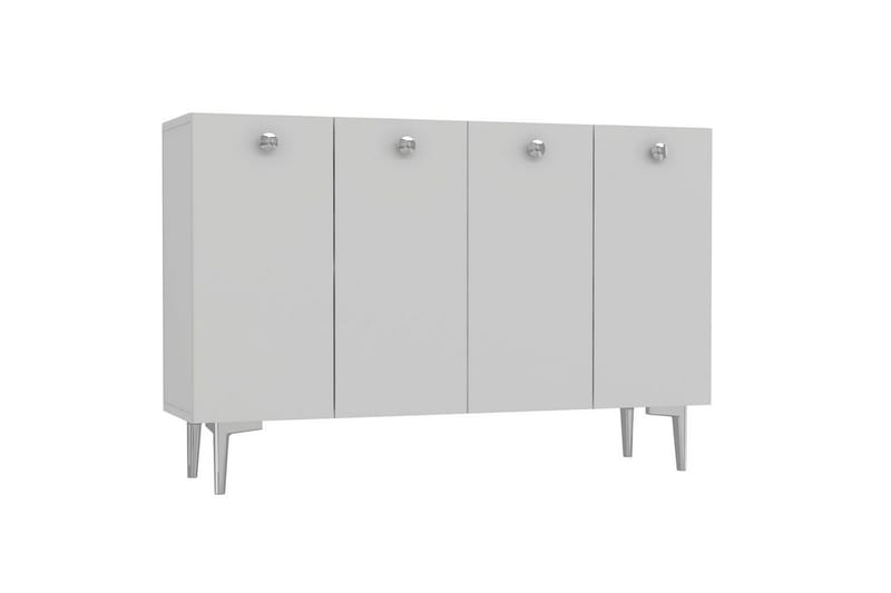 Mangvar Konsollbord 120 cm - Hvit/Sølv - Møbler - Bord - Avlastningsbord & sidobord - Konsollbord & gangbord