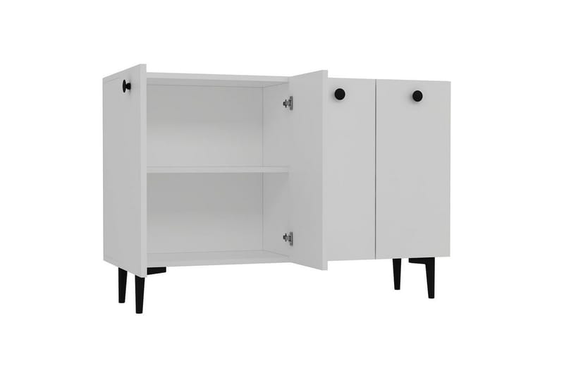 Mangvar Konsollbord 120 cm - Hvit/Svart - Møbler - Bord - Avlastningsbord & sidobord - Konsollbord & gangbord