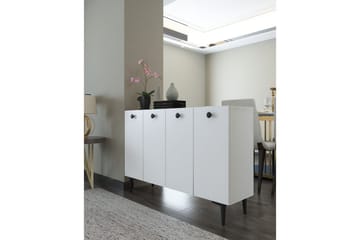 Mangvar Konsollbord 120 cm - Hvit/Svart - Møbler - Bord - Avlastningsbord & sidobord - Konsollbord & gangbord