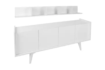 Markas Avlastningsbord 150 cm - Hvit - Møbler - Bord - Avlastningsbord & sidobord - Konsollbord & gangbord