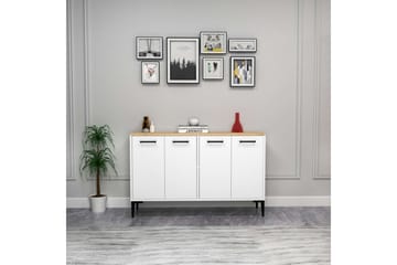 Merion Konsollbord 120 cm - Eik/Hvit - Møbler - Bord - Avlastningsbord & sidobord - Konsollbord & gangbord